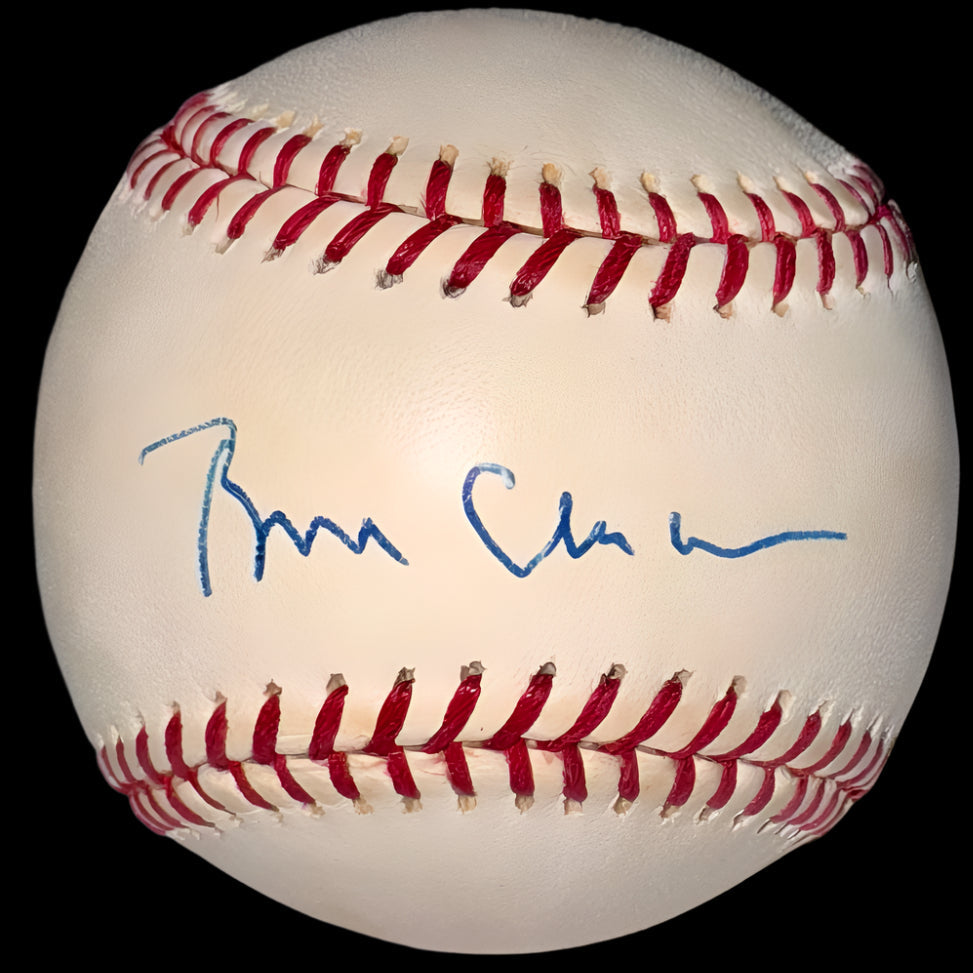 Former President Bill Clinton Autographed Rawlings Official ROMLB (Selig) Baseball JSA COA and full letter of authenticity